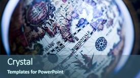  Presentation with globe - Colorful slides enhanced with geography india north east - old globe backdrop and a  colored foreground