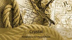  Presentation with old ship - Beautiful slides featuring geography india north east - ship and old map backdrop and a  colored foreground