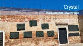  Presentation with geography - Amazing slide deck having geography italian - beautiful city of venice backdrop and a  colored foreground