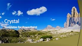  Presentation with vietnam culture ben tre - Slide deck with geography italian - dolomites italy - tre cime background and a  colored foreground