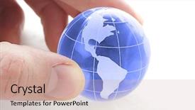  Presentation with world pollution - Slides enhanced with geography pollution - take care of the world background and a soft green colored foreground