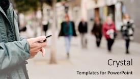  Presentation with close up of young girls - Slide deck featuring geolocation - closeup of a young caucasian background and a lemonade colored foreground