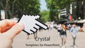  Presentation with spain - Theme having geolocation - closeup of the hand background and a soft green colored foreground