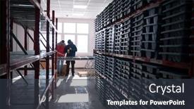  Presentation with gold mining - Colorful PPT layouts enhanced with geological-gold-core-samples backdrop and a tawny brown colored foreground