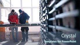  Presentation with gold mining - Slides having geological-gold-core-samples background and a ocean colored foreground