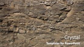  Presentation with geological - Amazing PPT layouts having geological layers of earth - layered rock close-up of sedimentary rock in iceland europe backdrop and a violet colored foreground