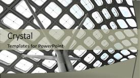  Presentation with structure - Beautiful PPT theme featuring geometric of roofing steel truss backdrop and a light gray colored foreground