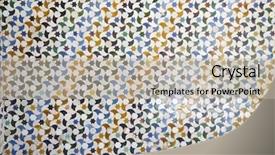  Presentation with tile - Audience pleasing slide deck consisting of arabic patterns - closeup of a ceramic tile backdrop and a mint green colored foreground