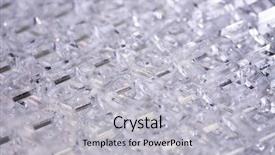  Presentation with transparent electronics - Slides having geometrical background details of transparent background and a light gray colored foreground