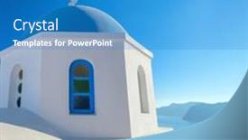  Presentation with minimalistic - Presentation theme with geometry-and-colors-of-sunny background and a teal colored foreground