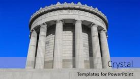  Presentation with national - Beautiful slide deck featuring george-rogers-clark-national-historical backdrop and a light gray colored foreground