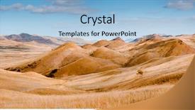  Presentation with kakheti - Colorful PPT theme enhanced with europe picture of wilderness area backdrop and a light blue colored foreground