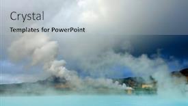  Presentation with geothermal - Beautiful PPT layouts featuring geothermal-region-of-hverir backdrop and a lemonade colored foreground