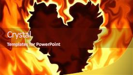  Presentation with heartburn - Cool new PPT theme with gerd - heartburn backdrop and a tawny brown colored foreground