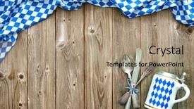 Presentation with oktoberfest - PPT theme with german flag - rustic background for oktoberfest background and a coral colored foreground
