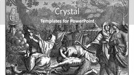  Presentation with sacrifice - Theme with germanic-men-kneel-in-adoration background and a gray colored foreground