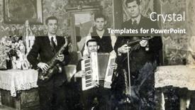  Presentation with 1920s - Cool new presentation theme with germany-circa-1920s-vintage-photo backdrop and a gray colored foreground