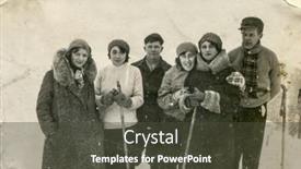  Presentation with 1930s - Presentation theme with germany-circa-1930s-vintage-photo background and a dark gray colored foreground