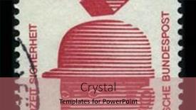  Presentation with accident - Presentation having germany-circa-1974-a-stamp background and a coral colored foreground