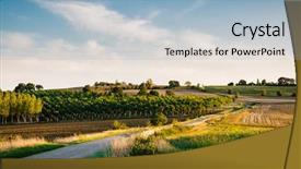  Presentation with film - Amazing presentation having gers france film emulation backdrop and a light blue colored foreground