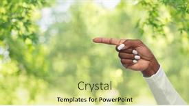  Presentation with african people - Amazing slides having gesture-and-people-concept-hand backdrop and a yellow colored foreground