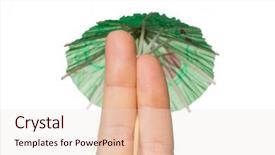  Presentation with parts - Theme enhanced with gesture love holidays summer vacation and body parts concept - close up of two fingers with cocktail umbrella decoration background and a lemonade colored foreground