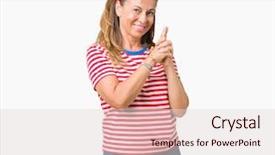  Presentation with shooting gun - PPT layouts consisting of gesture playing killing shooting weapons background and a lemonade colored foreground