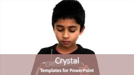  Presentation with indian - Slide set enhanced with getting addicted to video game background and a coral colored foreground