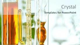  Presentation with essential oil - PPT layouts having getting-essential-oil-from-natural background and a cool aqua colored foreground