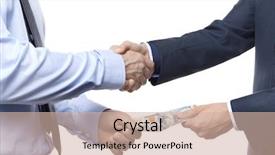  Presentation with money - Amazing slides having getting hands dirty - businessman taking money from man backdrop and a soft green colored foreground