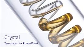  Presentation with oil gas pipeline transportation natural - Slide deck featuring getting-natural-oil-from-natural background and a sky blue colored foreground