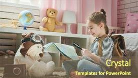  Presentation with craft for kids child art - Cool new slide set with getting ready for the journey backdrop and a violet colored foreground