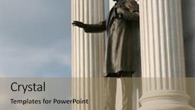  Presentation with lincoln - Amazing slide deck having gettyburg - lincoln at the gettysburg national backdrop and a  colored foreground