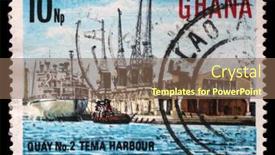  Presentation with ghana - Cool new PPT theme with ghana-circa-1967-a-stamp backdrop and a violet colored foreground