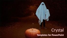  Presentation with white sheet - Amazing slide set having stands in a shadow forest backdrop and a wine colored foreground