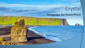  Presentation with volcanic rock - Amazing presentation having giant-lonely-rock-palm backdrop and a light blue colored foreground