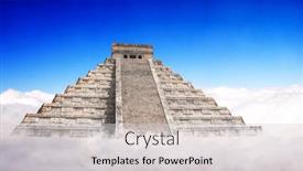  Presentation with maya - Presentation consisting of giant-mayan-pyramid background and a light gray colored foreground