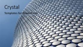  Presentation with architecture - Theme with giant store exterior in birmingham background and a seafoam green colored foreground