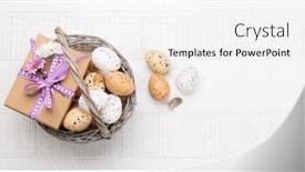  Presentation with easter basket - 