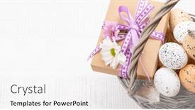  Presentation with easter basket - 