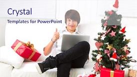  Presentation with christmas kids clipart - Amazing presentation design having top view fresh tomato slice and bowl on wood background backdrop and a tawny brown colored foreground