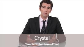  Presentation with making a difference - Audience pleasing slides consisting of gift gab - businessman making presentation backdrop and a  colored foreground