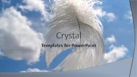  Presentation with angel broking - Beautiful presentation design featuring gift of the angel backdrop and a light blue colored foreground