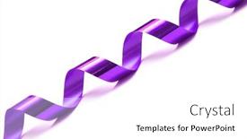  Presentation with gift ribbon - Amazing presentation having gift ribbon isolated on white backdrop and a white colored foreground