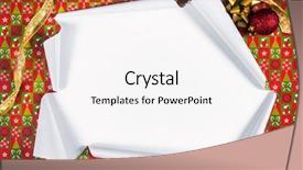  Presentation with gifts - Slides featuring gifts by ripping the paper background and a white colored foreground
