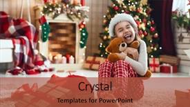  Presentation with happy birthday frame holiday - Presentation having gifts spirit - happy holidays cute little child background and a  colored foreground