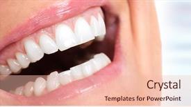  Presentation with gingival health - Cool new PPT layouts with gingival health - smile backdrop and a lemonade colored foreground