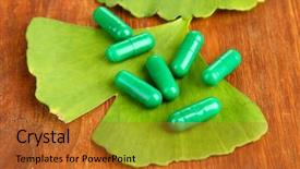  Presentation with ginkgo - PPT theme having parenting - happy parents looking at their background and a gray colored foreground