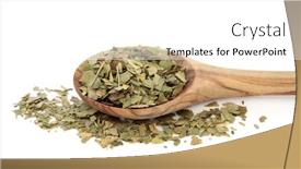  Presentation with ginkgo - Audience pleasing slide set consisting of ginkgo herb used in chinese backdrop and a white colored foreground