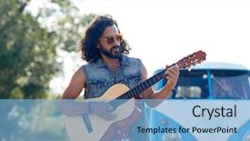  Presentation with filipino culture - Cool new slide deck with gipsy children - nature summer youth culture backdrop and a  colored foreground